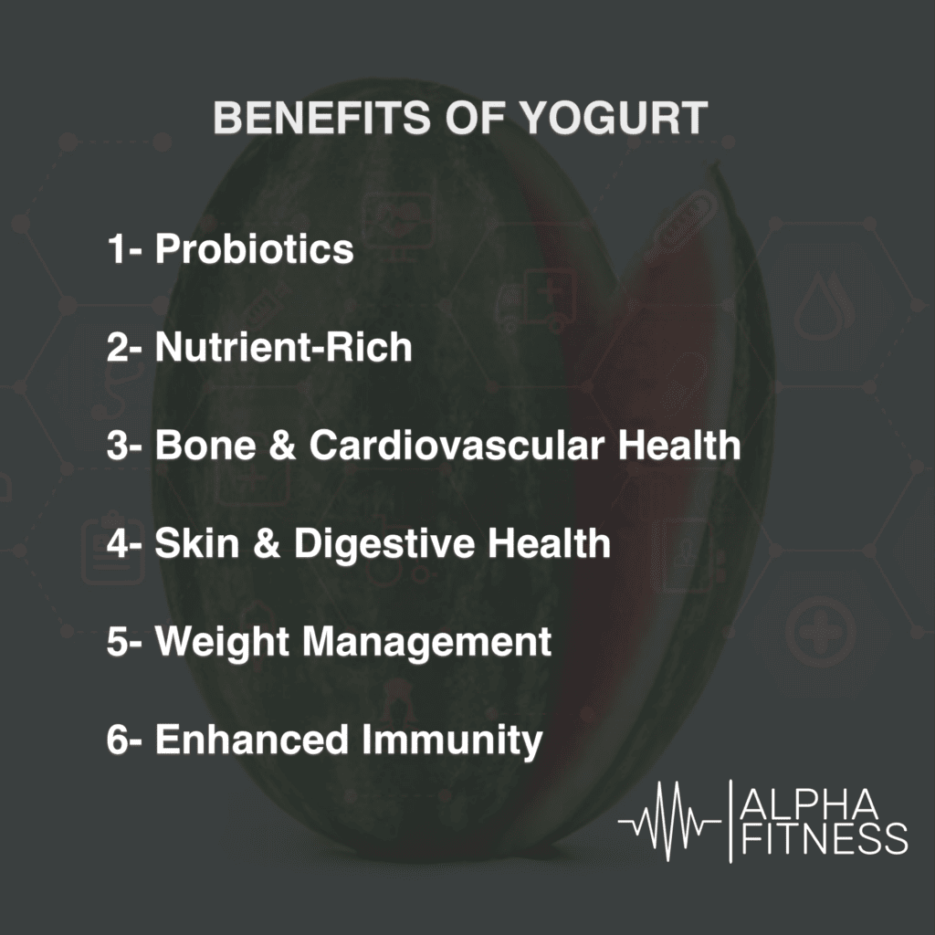 Benefits of eating yogurt