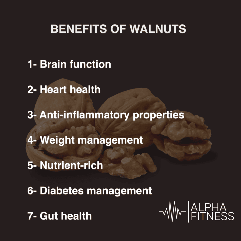 Benefits of eating walnuts