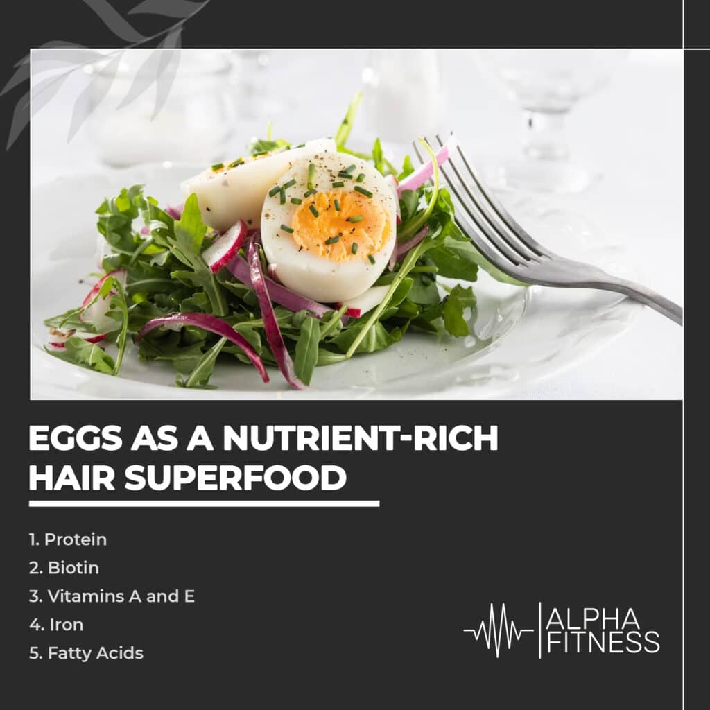 Eggs as a nutrient-rich hair superfood