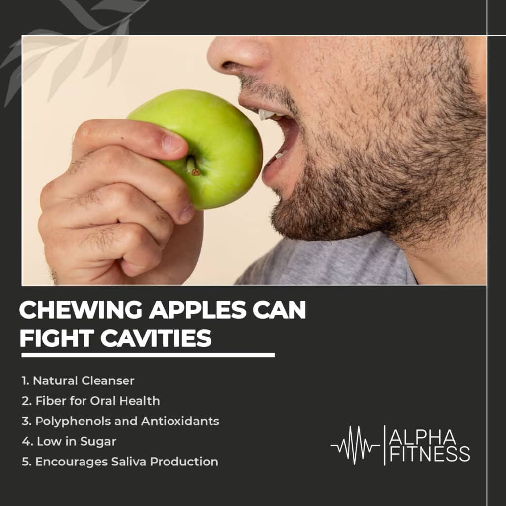 Chewing apples can fight cavities