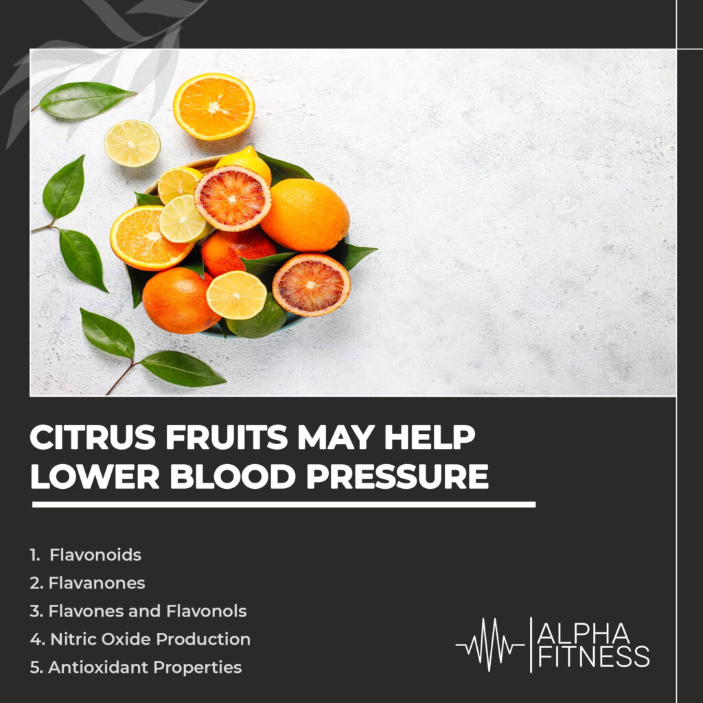 Citrus fruits may help lower blood pressure