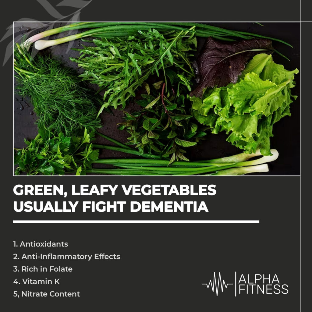 Green, leafy vegetables usually fight dementia - AlphaFitness.Health