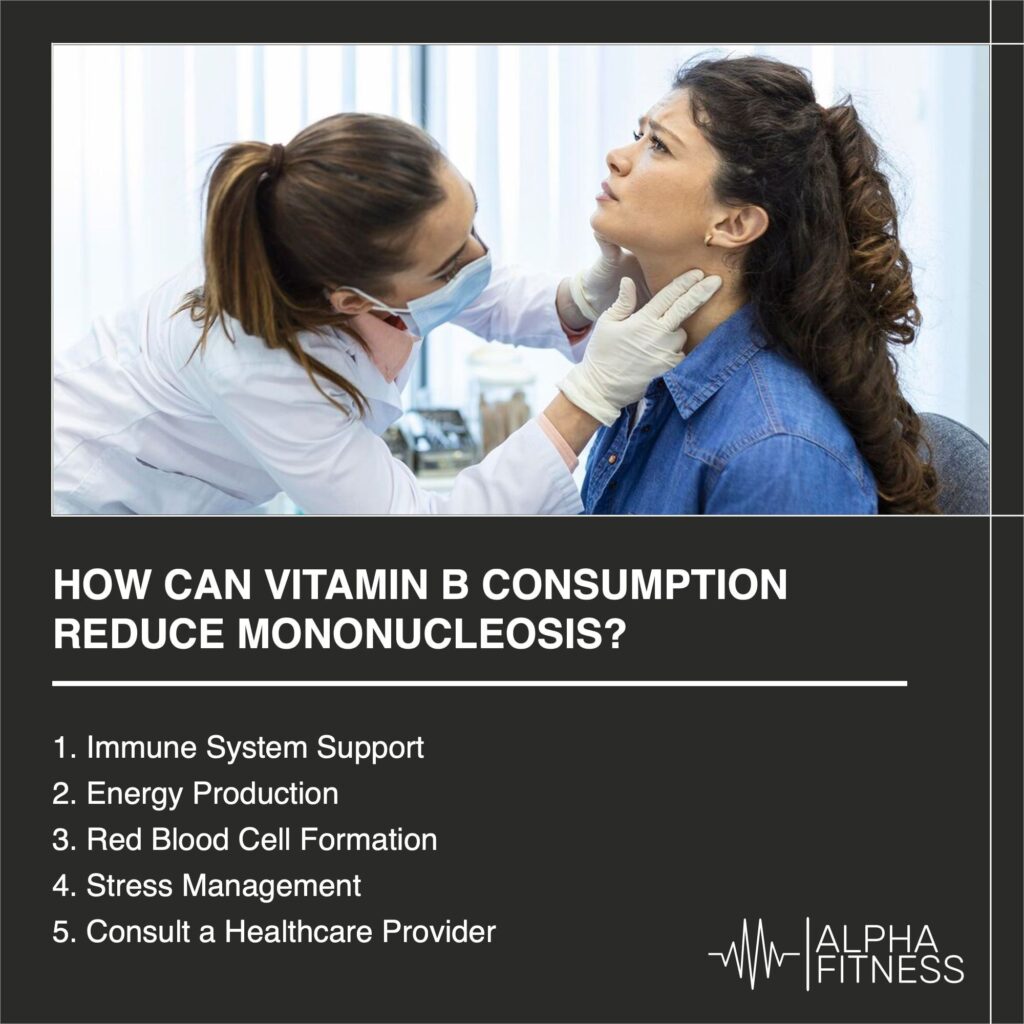 How can vitamin B consumption reduce mononucleosis? - AlphaFitness.Health
