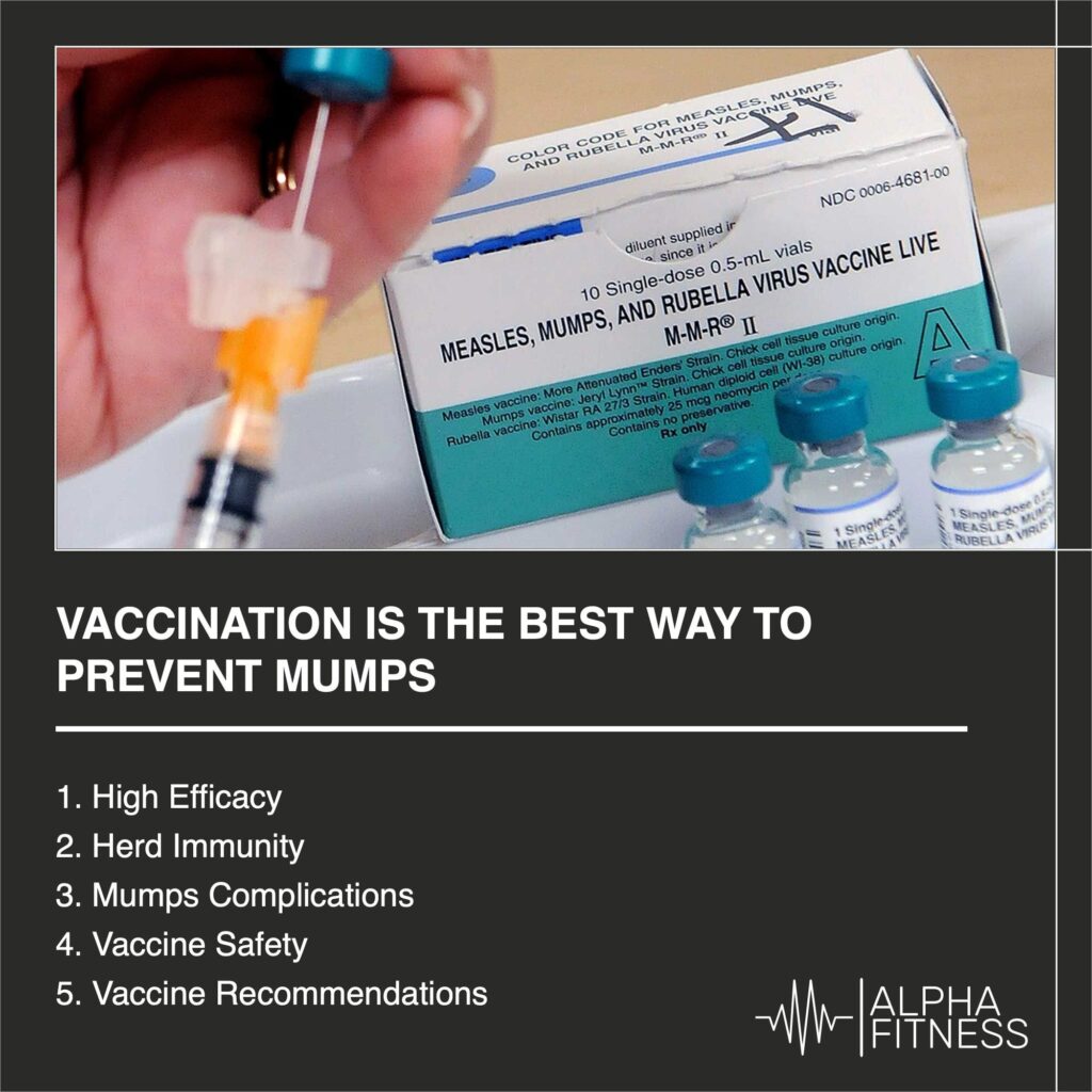 Vaccination is the best way to prevent mumps - AlphaFitness.Health