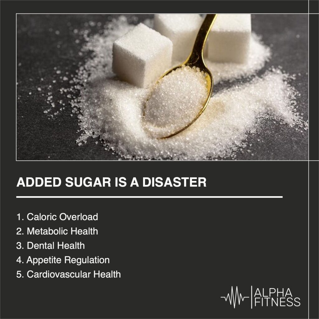 Added Sugar Is a Disaster - alphafitness.health