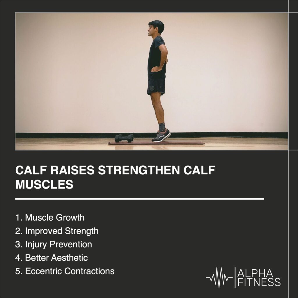 Calf raises strengthen calf muscles - alphafitness.health