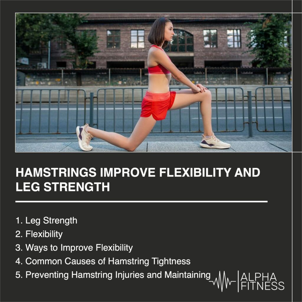 Hamstrings improve flexibility and leg strength - AlphaFitness.Health