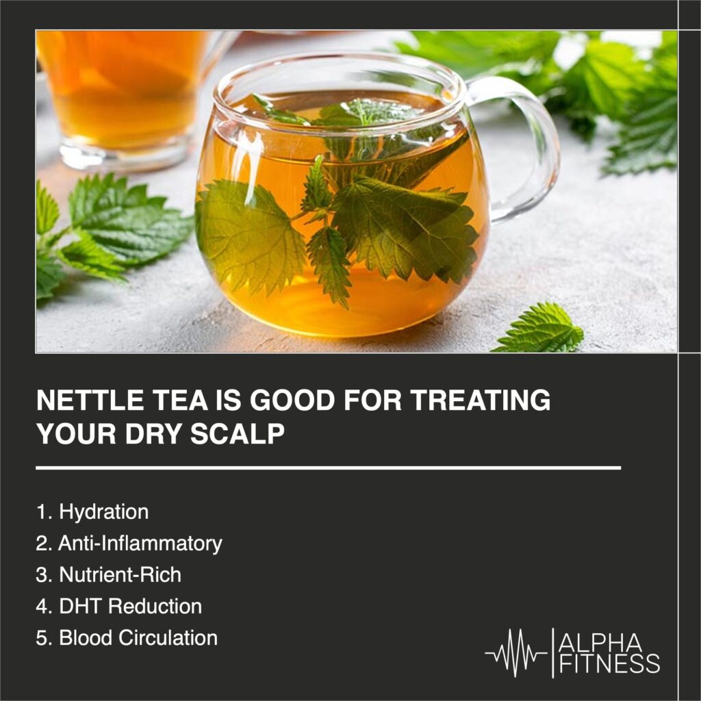 Nettle tea is good for treating your dry scalp - AlphaFitness.Health