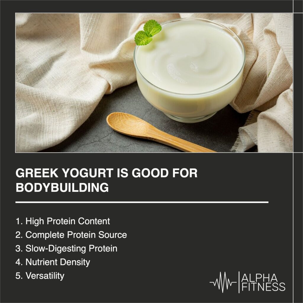 Greek yogurt is good for bodybuilding - alphafitness.health