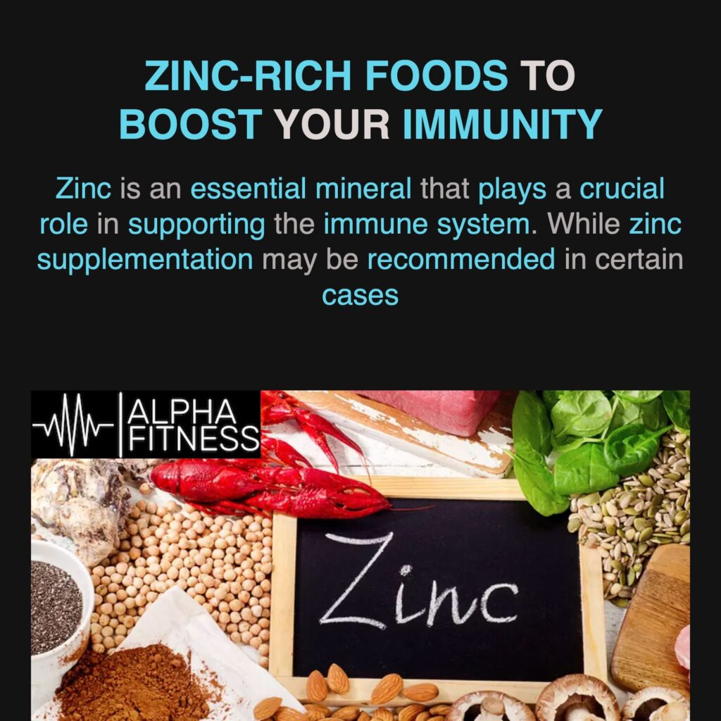 Zinc-rich foods to boost your immunity - alphafitness.health