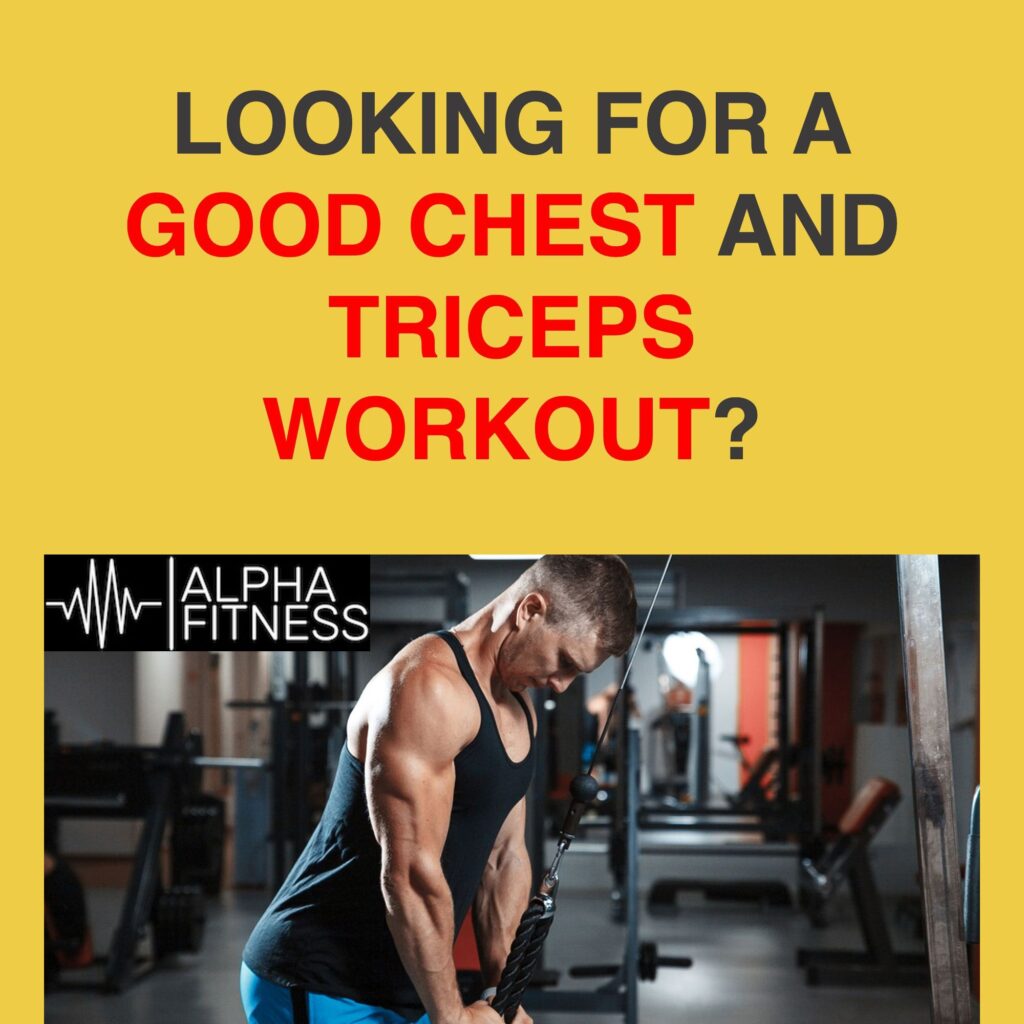 Looking for a good chest and triceps workout? - alphafitness.health